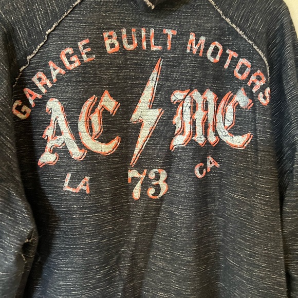 Affliction Reversible Pullover with Hood Size XXL - Picture 4 of 12